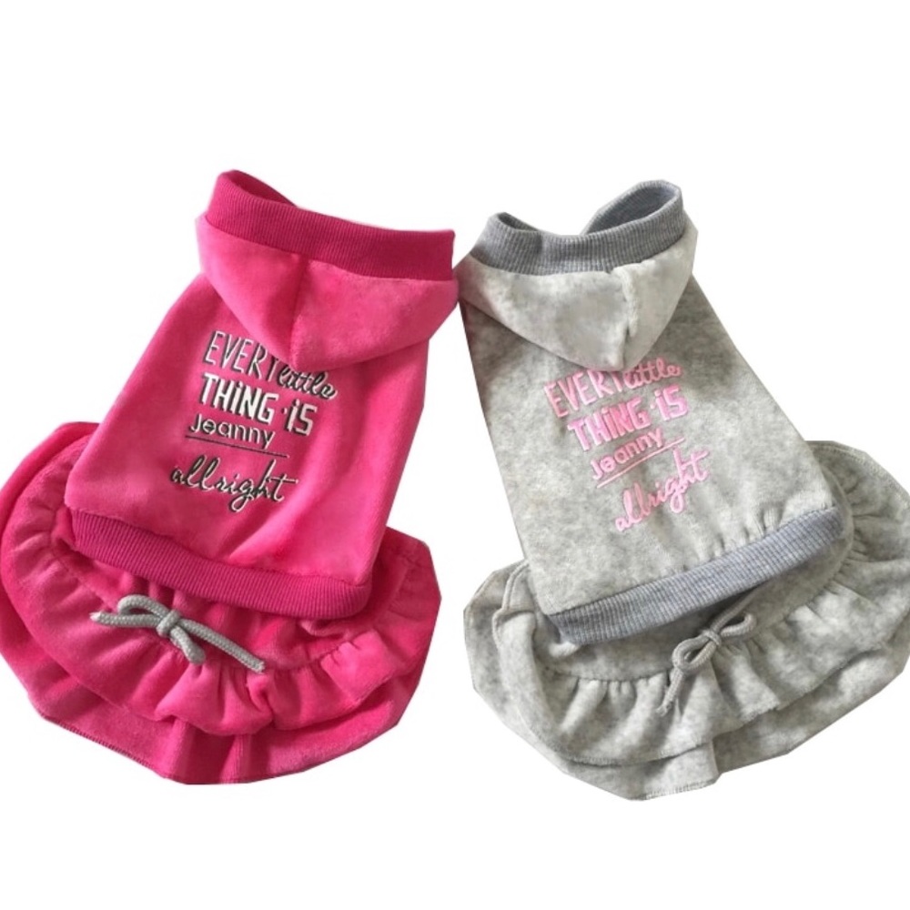 NWT Dog Velvet Dress